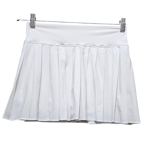 White Athletic Skort By Offline By Aerie M/L Polyester & Elastane - Picture 1 of 9